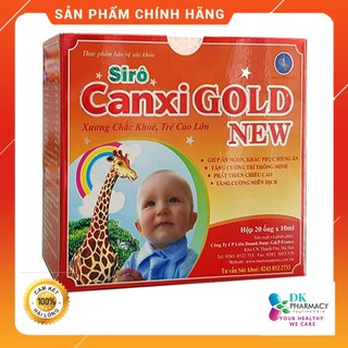 Canxi Gold New GP-Trẻ còi xương,chậm lớn, biếng ăn, tiêu hóa kém, không hấp thu, hay ốm vặt, trằn trọc khó ngủ,ra mồ hôi