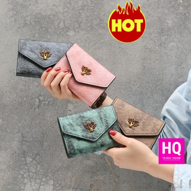 Ví nữ mini gấp ngắn VI027