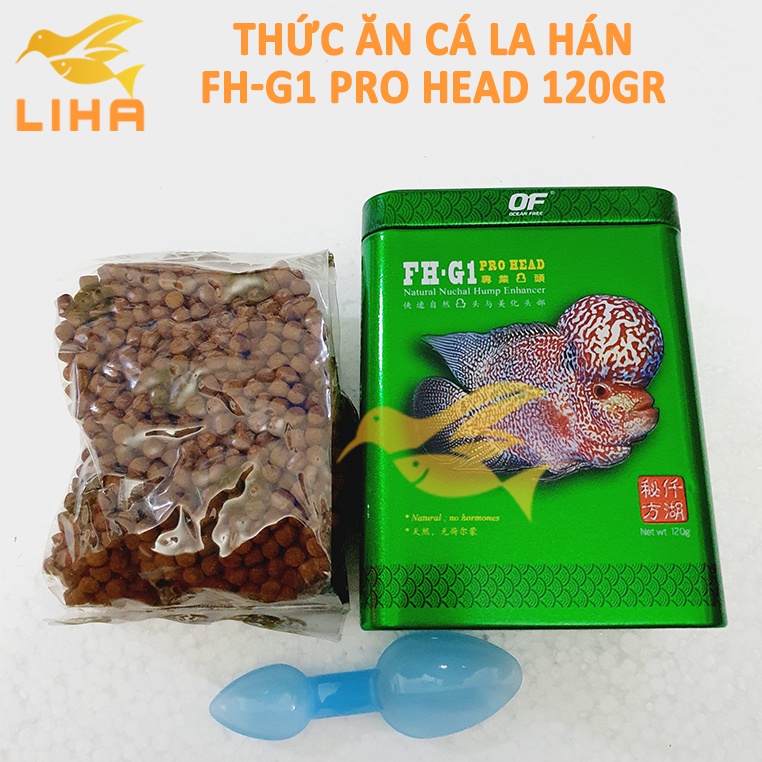 Thức Ăn Cho Cá La Hán FH-G1 Pro-Head | Pro-Redsyn - Cám Cá La Hán Cao Cấp