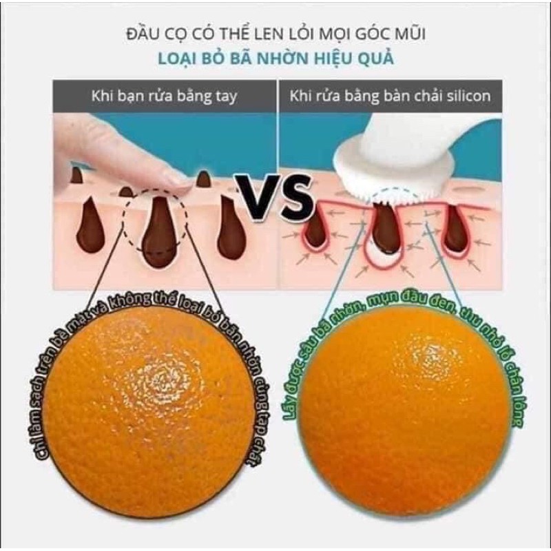 Sữa rửa mặt ⚡CHÍNH HÃNG⚡ Sữa rửa mặt I'm Nature Cúc La Mã Tảo Biển - Đầu Cọ Silicon Làm Sạch Sâu Cho Mọi Loại Da