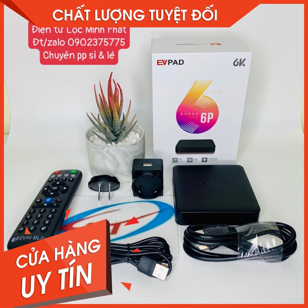 TIVI BOX EVPAD 6P 2021 XEM TRUYỀN HÌNH NƯỚC NGOÀI