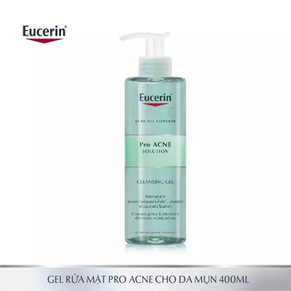 Gel rửa mặt Eucerin Acne-Oil Control Pro Acne Solution Cleasing Gel 200ml