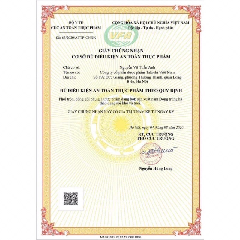 Đông Trùng Hạ Thảo Sấy Thăng Hoa Cao Cấp  Chính Hãng