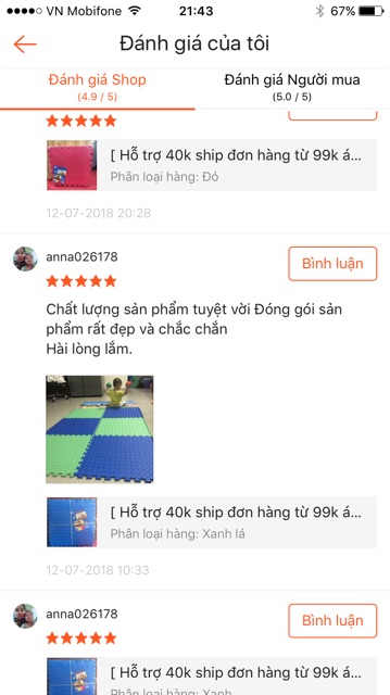 Combo 42 miếng xốp ghép Âu lạc hàng Việt nam