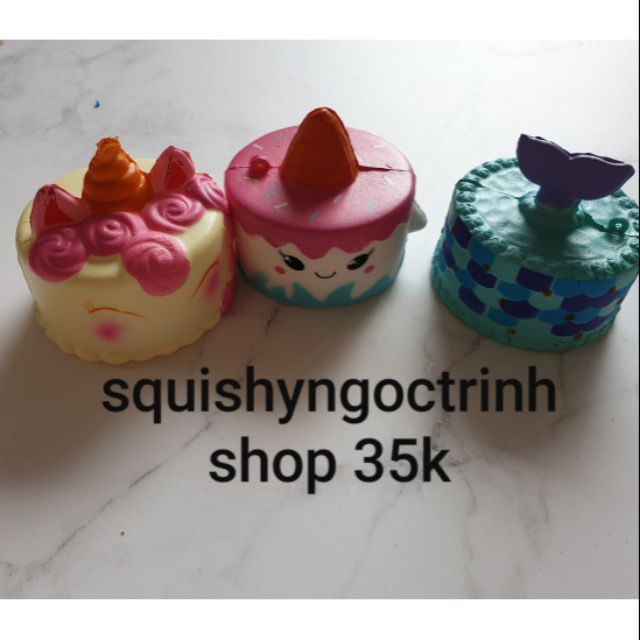 Squishy bánh kem mini