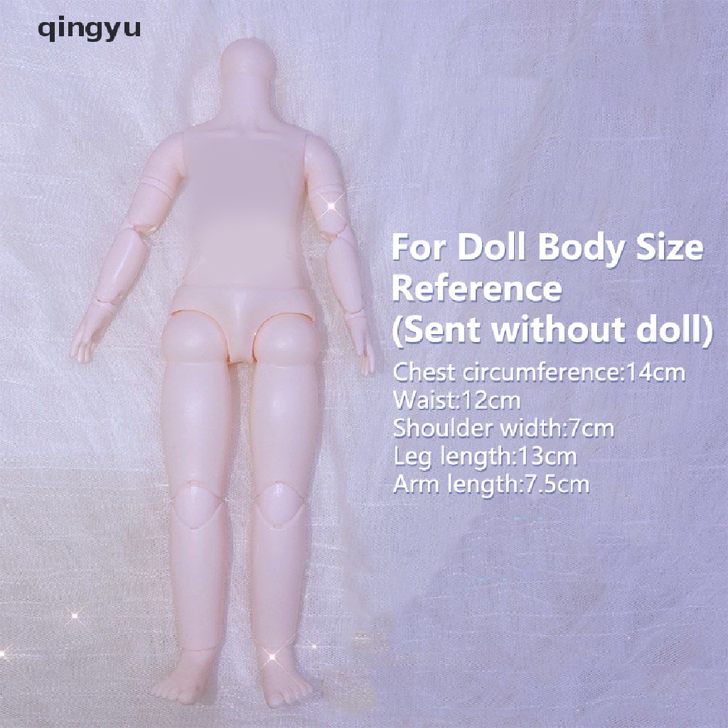 qingyu BJD Loli Doll Lolita Clothes 1/6 BJD Accessories Beautiful Maid Dress Girls Gift PLI