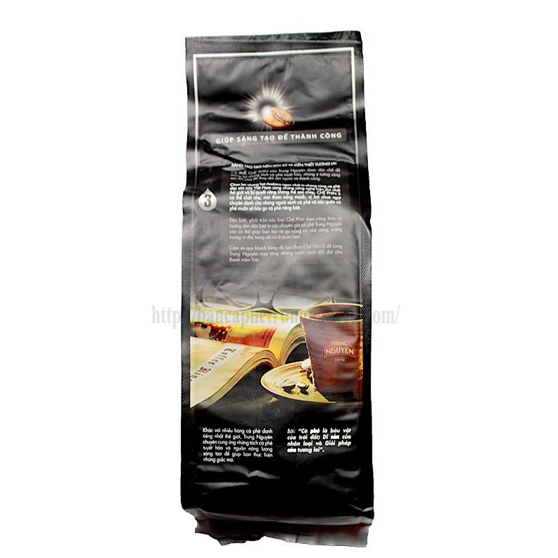 Cà Phê Chế Phin 3 Trung Nguyên - 500 Gram | BigBuy360 - bigbuy360.vn