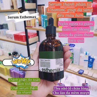 Serum Vitamin C Esthemax Sáng Da