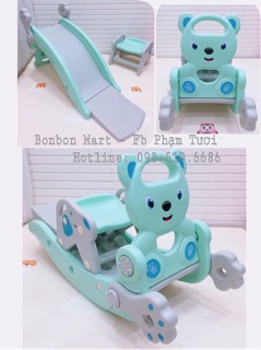 [Shopee giá rẻ] CẦU TRƯỢT BẬP BÊNH ĐA NĂNG 3IN1