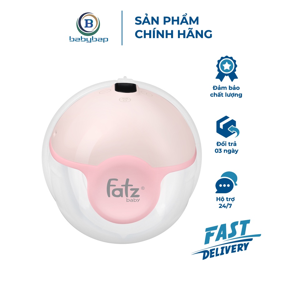Máy Hút Sữa Điện Rảnh Tay Và Không Dây Freemax 2 Fatzbaby FB1202CW (1 chiếc) Chạy Hoàn Toàn Bằng Pin