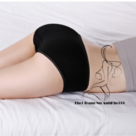 Quần lót nữ Chất Cotton Viền ren lưng Viền thun có chọn màu chọn size lớn QL05 | BigBuy360 - bigbuy360.vn