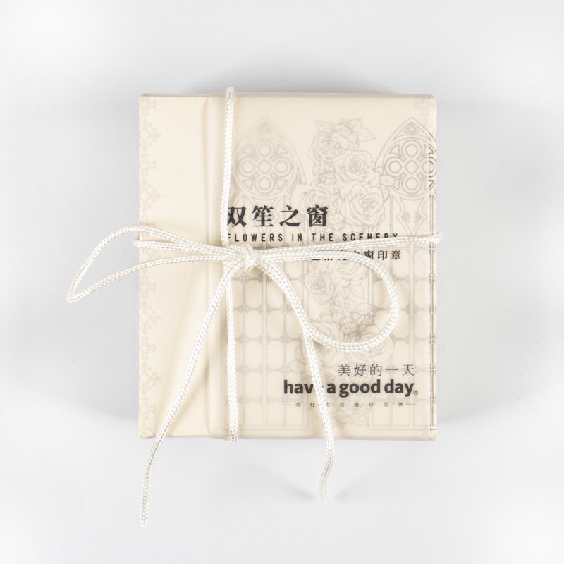 Con Dấu Cao Su Bằng Gỗ Họa Tiết Hoa Phong Cách Baroque Cổ Điển Dùng Trang Trí Sổ Tay / Sổ Tay DIY 8 Kiểu Dáng