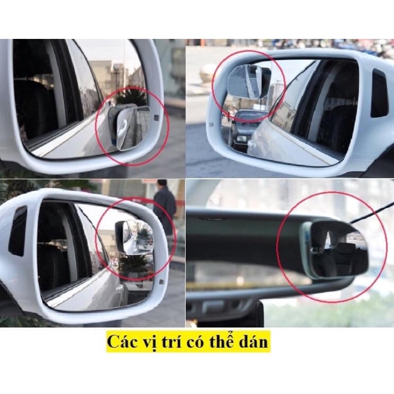 Gương cầu lồi ô tô, gương cầu lồi giao thông, tăng góc nhìn cho người lái, dạng bán nguyệt
