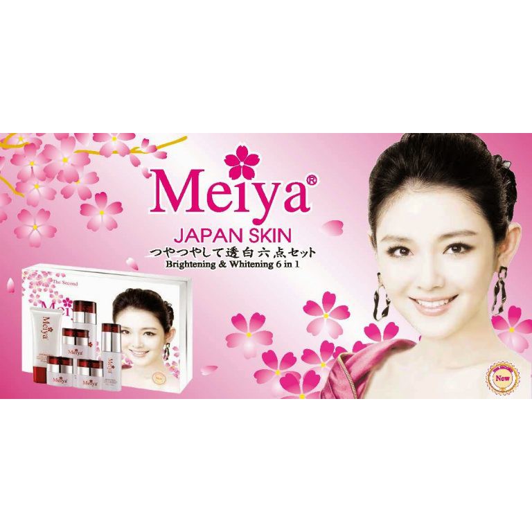 BỘ MỸ PHẨM  MEIYA TRẮNG 6IN1 (NEW)