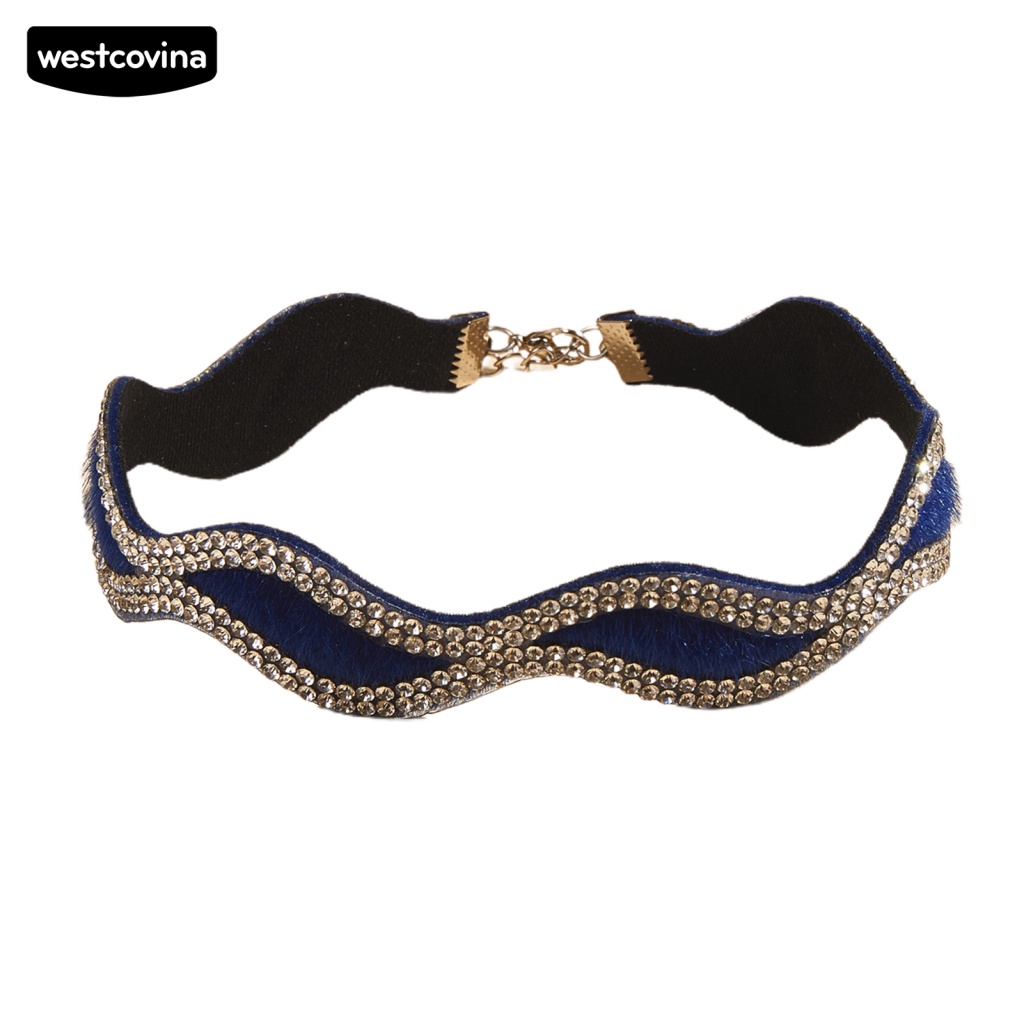 Phụ Kiện Vòng Cổ Đính Đá Giả Kim Cương Giả Cho Thú Cưng