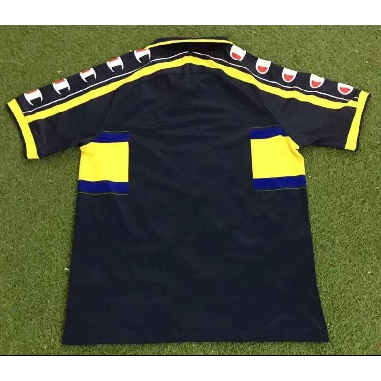 Áo Thun Bóng Đá 98 99 00 Parma 1998 1999 2000 Phong Cách Cổ Điển