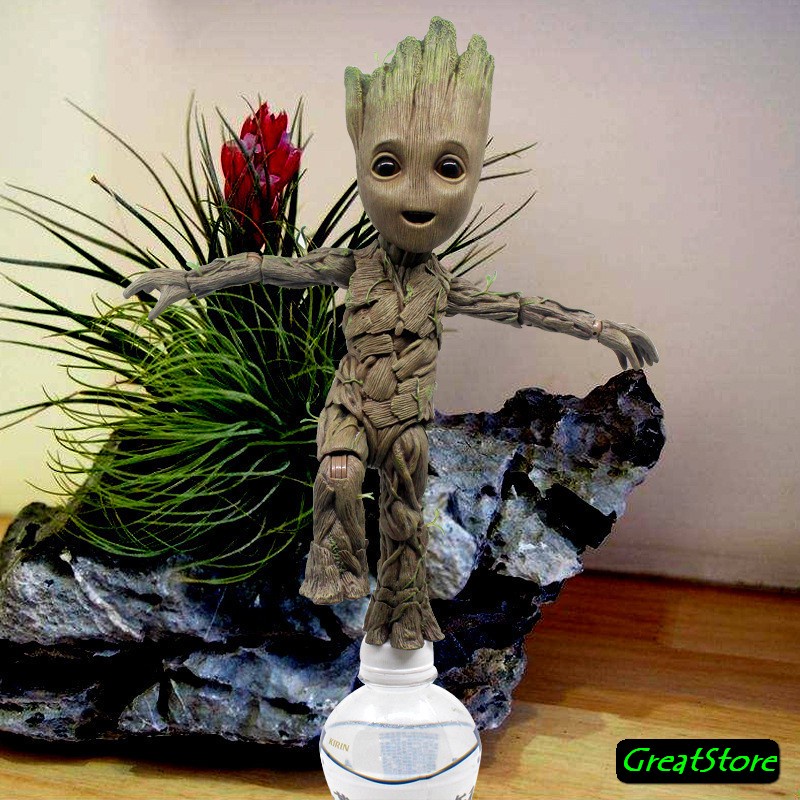 ( Sẵn ) Mô hình Groot Tree trong vệ binh dải ngân hà Guardians of the Galaxy Action Figure 1:1 26cm