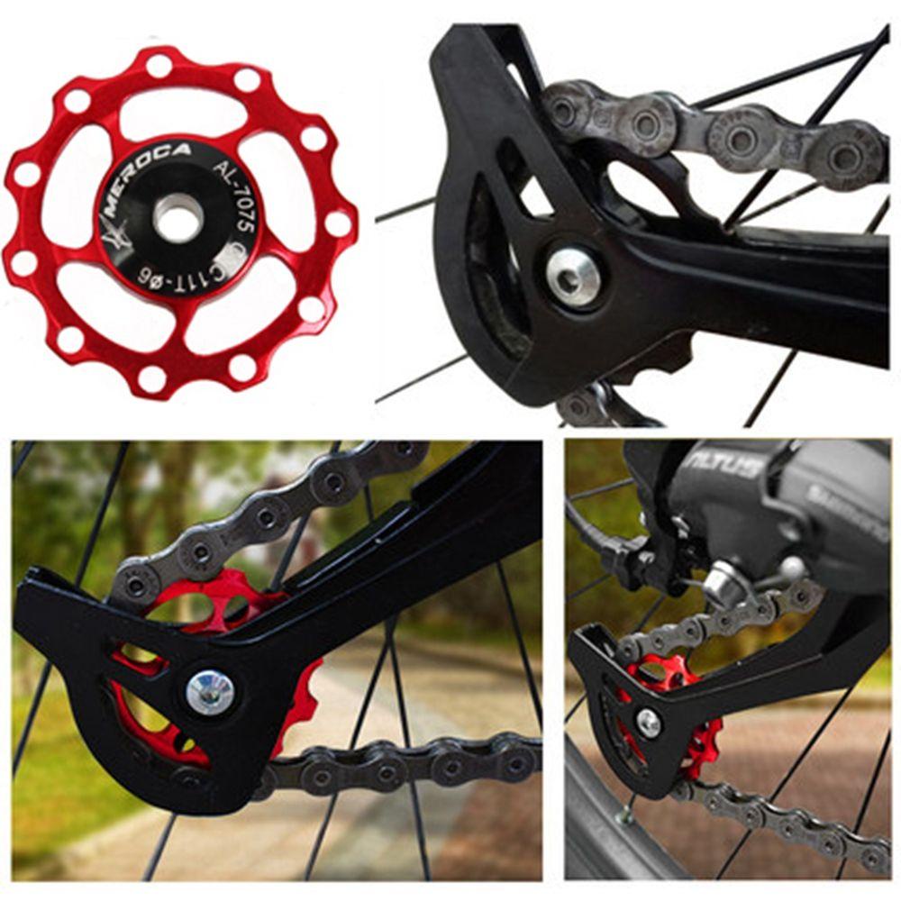 EUCA Vòng Bi Ròng Rọc 11T 13T Bằng Nhôm Cho Xe Đạp Leo Núi
