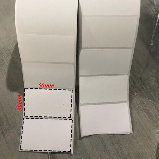 Decal nhiệt 40x30mm, 50x30mm Tem trà sữa, trà chanh