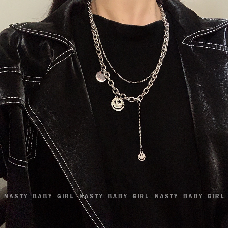 (0634) Dây Chuyền Uni Phong Cách Hiphop Cá Tính Năng Động
