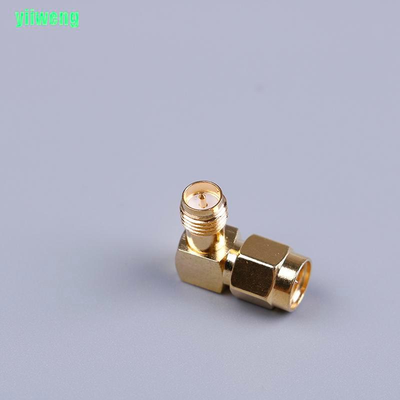 1 Đầu Nối Sma 90 Độ Đực Sang Rp Sma Cái