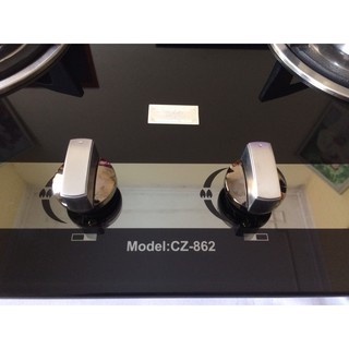 Bếp gas âm Canzy CZ 862 Cảm ứng ngắt Gas tự động, Đánh lửa IC  Bảo Hành Chính Hãng 36 Tháng