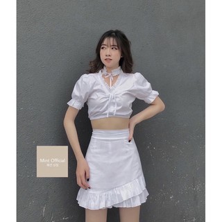 Set crt kèm chân váy