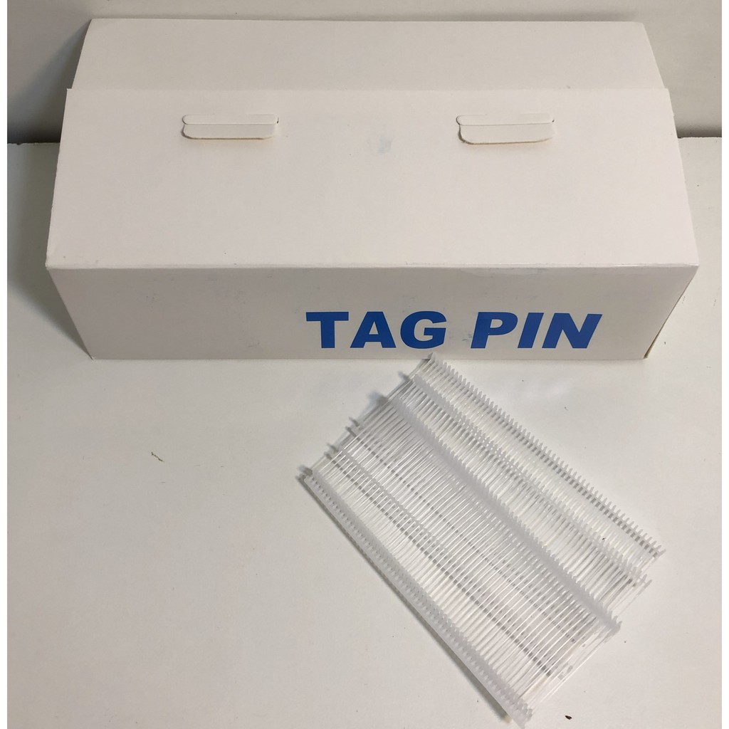 Combo máy gắn mác + 1 hộp tag pin - máy bắn mác quần áo + 1 hộp ti nhựa