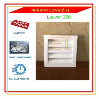 Miệng gió nan Z, Cửa gió nan Z 250x250, chất liệu nhôm sơn tĩnh điện