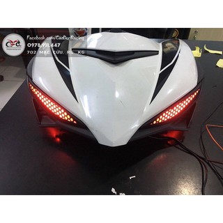 Demi giả mắt cú audi dạng lưới indo