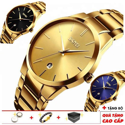 Đồng hồ nam SKMEI chính hãng đẳng cấp thời trang cao cấp chống nước siêu bền SKM9140 | BigBuy360 - bigbuy360.vn