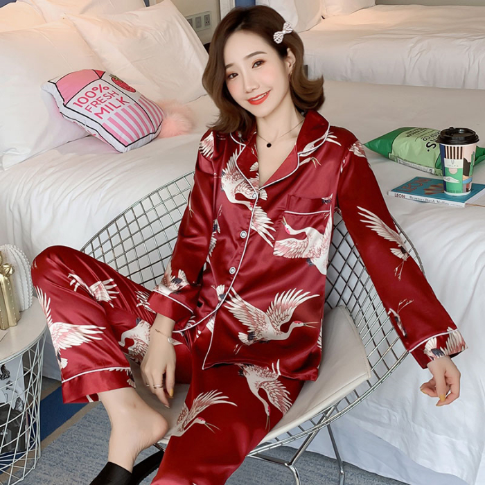 Bộ Đồ Ngủ Dài Tay Plus Size M-5XL