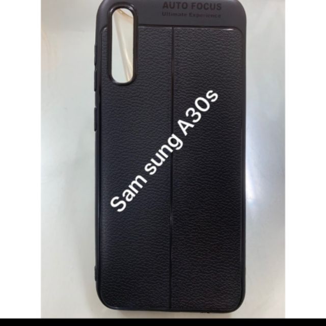 Ốp Lưng Dẻo vân da Chống Sốc Autofocus Samsung A30S