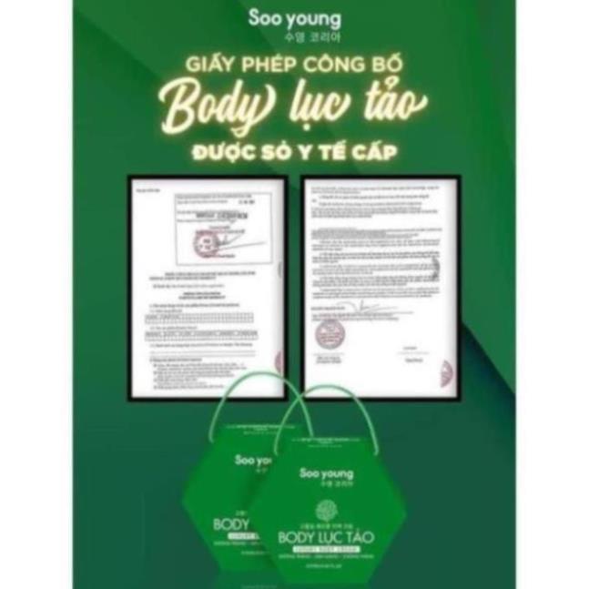 Body Lục Tảo Soo Young NHẬT BẢN Trắng Mịn Mềm Mướt Da [ CHÍNH HÃNG 100% ] | BigBuy360 - bigbuy360.vn