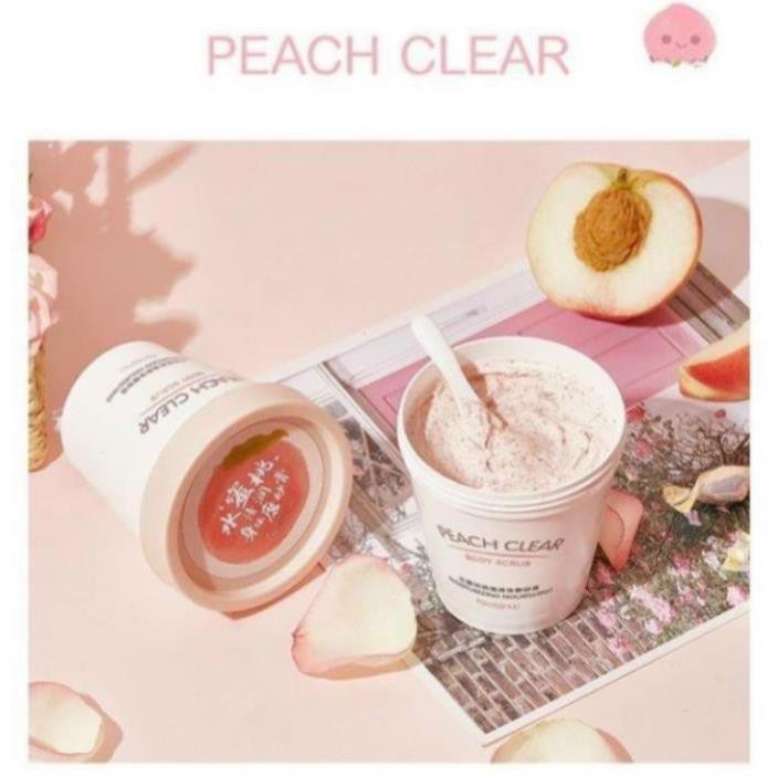 TẨY DA CHẾT BODY ĐÀO🍑🍑hũ 200ml to oạch thơm mùi đào lun ạ