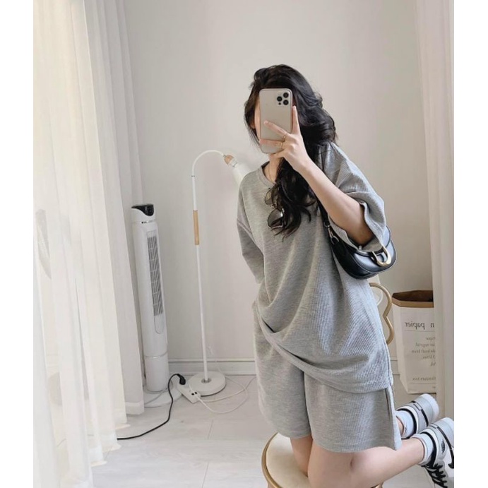 sét áo tay lỡ cadigan siêu phẩm mùa hè dáng rộng