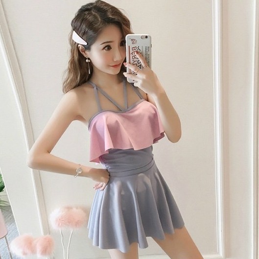 Đồ Bơi Liền Mảnh Phong Cách Hàn Quốc Cho Nữ | BigBuy360 - bigbuy360.vn