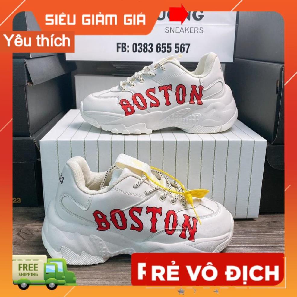 [ FULL BOX ] Giày boston nữ tăng chiều cao 𝗠𝗟𝗕 ĐẾ NÂU, NY nâng đế êm chân dễ phối đồ hot NHẤT 2021. | BigBuy360 - bigbuy360.vn