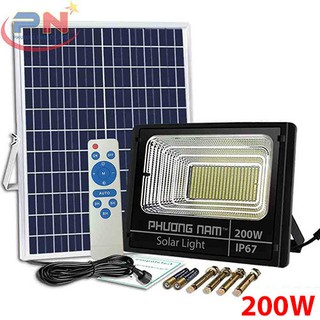 ĐÈN LED PHA NĂNG LƯỢNG MẶT TRỜI 200W PHƯƠNG NAM SOLAR CHUẨN IP67