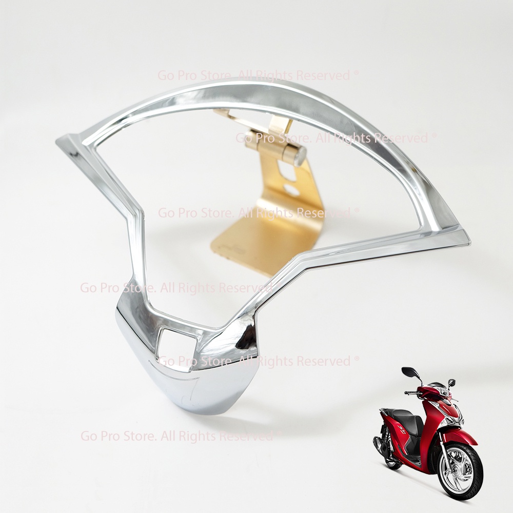 Ốp Viền Đồng Hồ SH 2017 - 2019 Nhựa ABS Xi