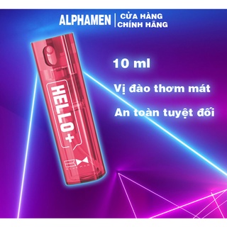 Xịt thơm miệng BLUEMAN vị đào giúp khử mùi hôi miệng, thơm mát, tự tin