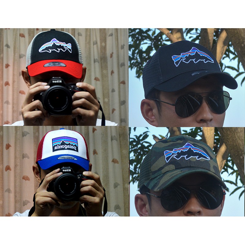 Patagonia Hat Fashion Tide Brand Peaked Cap Wild Sun Baseball Cap