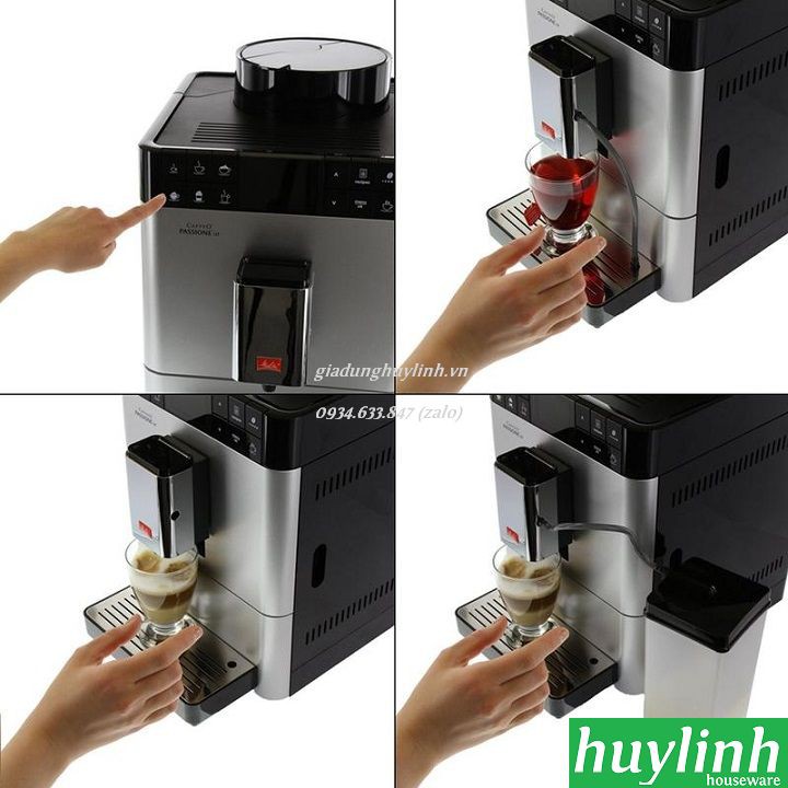 Freeship Máy pha cà phê tự động Melitta Caffeo Passione