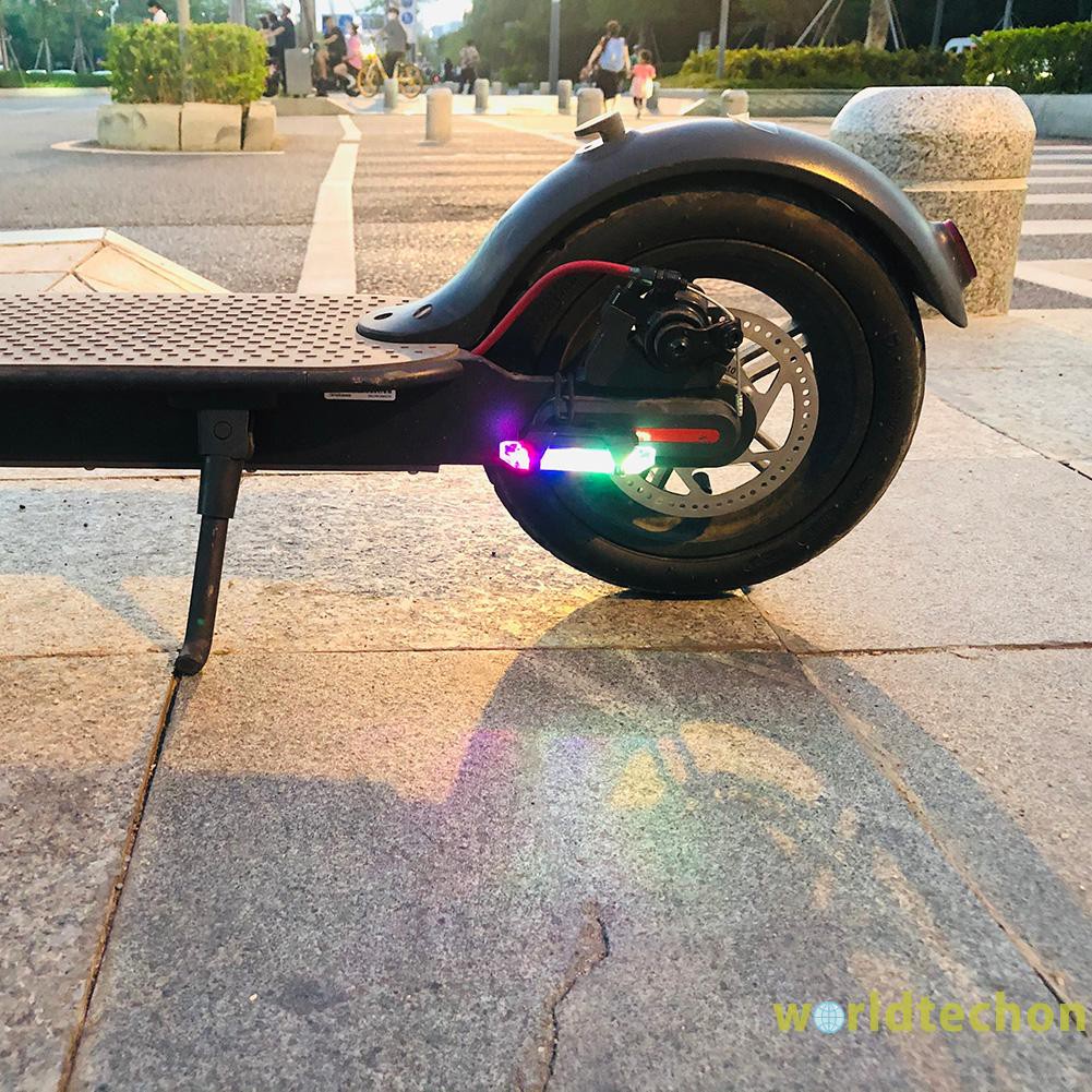 Bộ 2 Đèn Led Gắn Đuôi Xe Đạp / Scooter Điện Sạc Usb Tiện Dụng