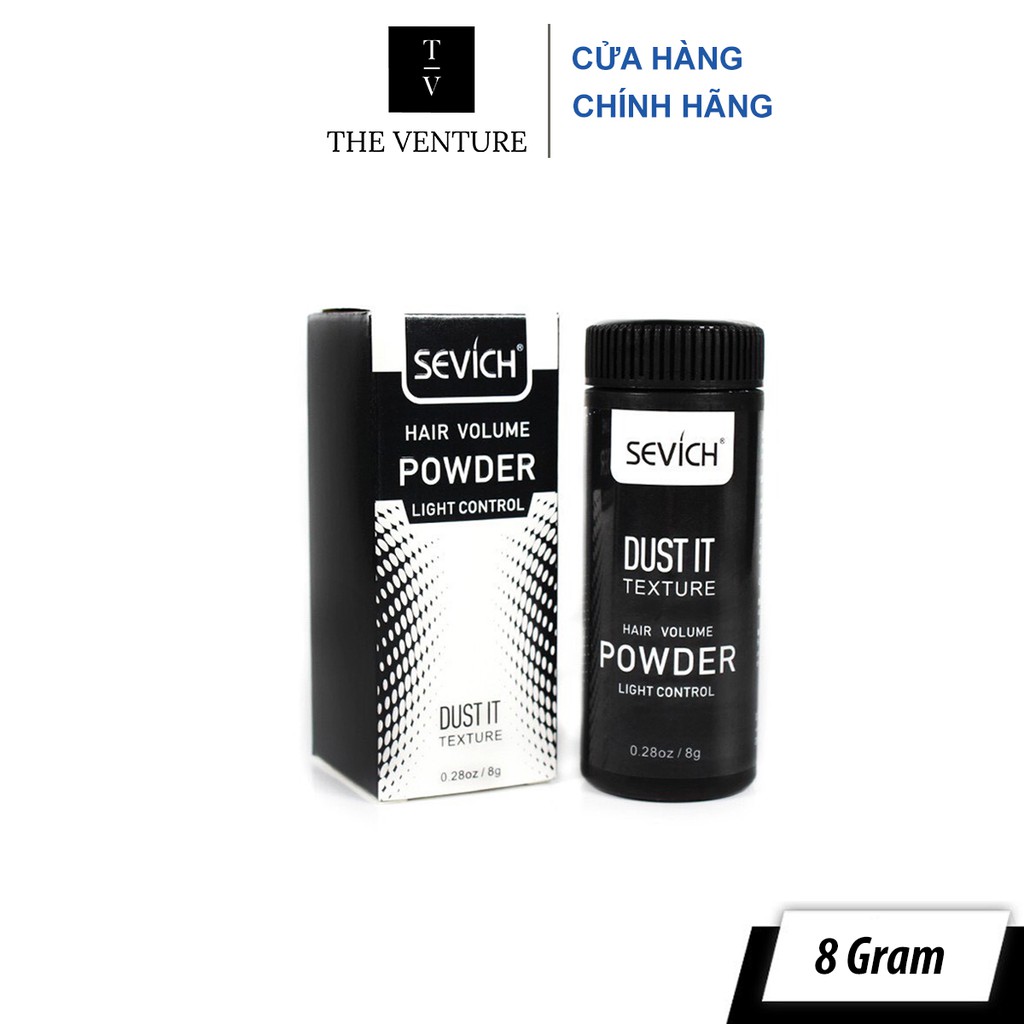 Bột Tạo Phồng Tóc Nam Nữ Sevich và Chai Tạo Phồng Tóc Helios Hair Tonic - 8 Gram