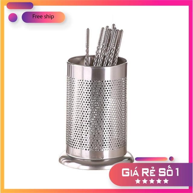 Ống Đựng Muỗng Đũa Inox 304, Ống Đũa Inox Tròn Cao Cấp