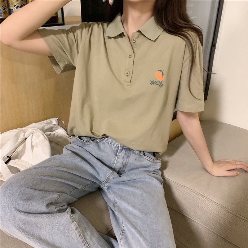 Áo Thun Ngắn Tay Dáng Rộng Thời Trang Mùa Hè Mới Cho Nữ