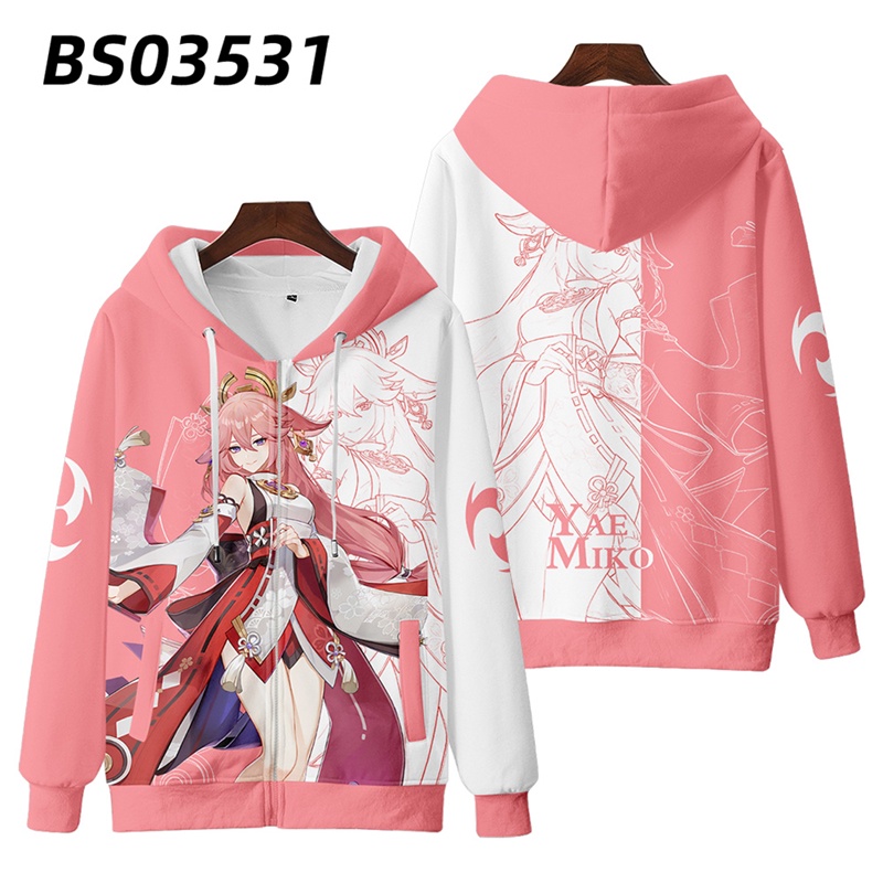 Áo hoodie in họa tiết Anime 3D thời trang độc đáo cho nam nữ