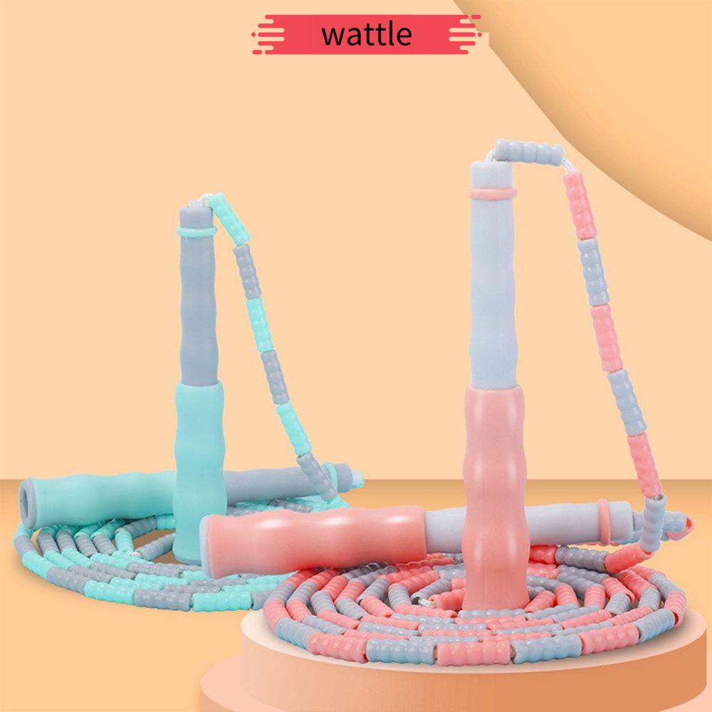 Dây nhảy tập thể dục bằng thiết kế đốt tre nhiều màu sắc có thể điều chỉnh cho người lớn và trẻ em