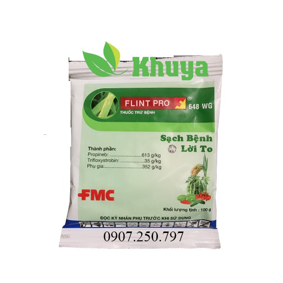 Thuốc trừ bệnh cây Flint Pro 648WG 100gr chính hãng Bayer